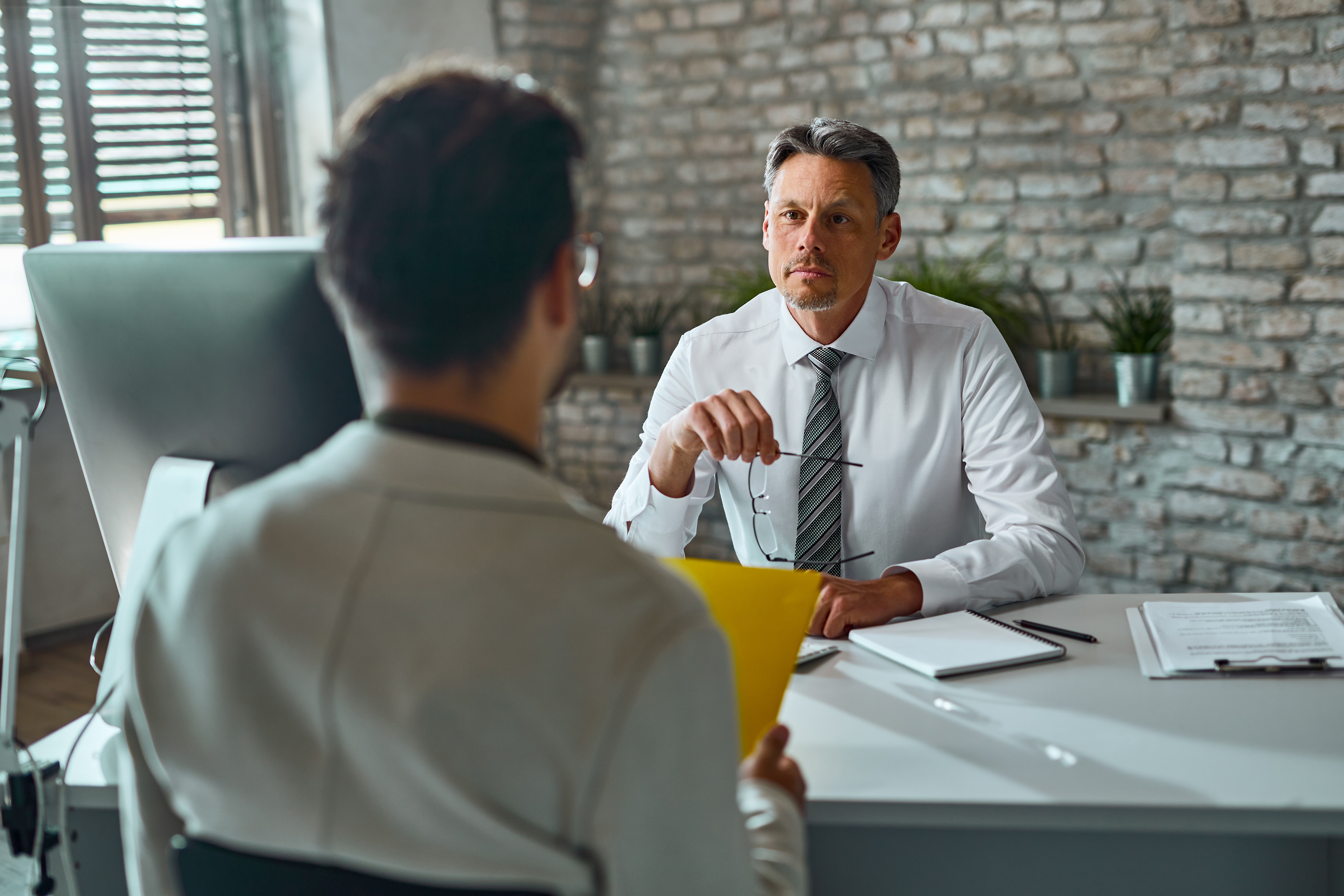 RecruitAI candidate interview management and schedule banner